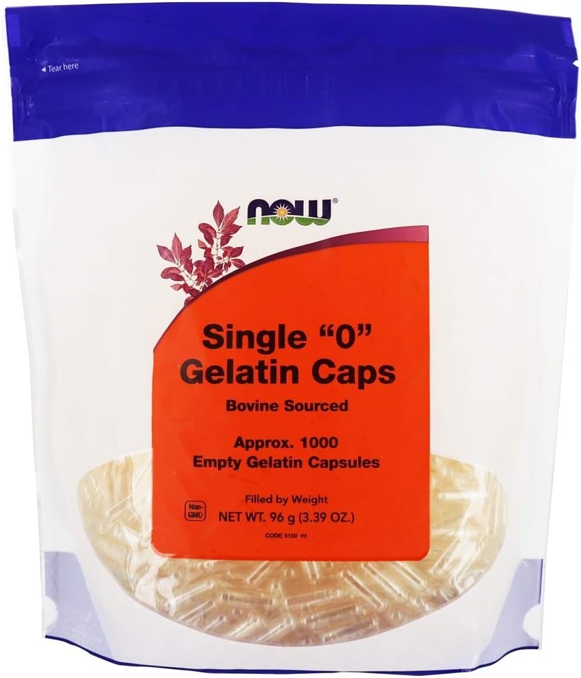 Gel Caps '0' 1000 Kapsler