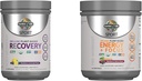 Have of Life Vegan Organic Plant- Based Post Workout Recovery Powder, 30 Servering, 15.7 Oz & Pre Workout Energy Powder, 40 Servering, 8.14 Oz Bundle