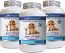 Hunde dårlige åndedræt produkter - hund tænder sundhed formel - Advanced Support Complex - Samlet sundhed - coq10 for hunde tyggetabletter - 3 flasker (180 tabletter)