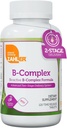 Zahler B- Complex Vitaminer for kvinder & mænd - Vitamin B Complex - B Vitaminer Complex med B1 B2 B3 B5 B6 B7 B9 B12 - Advanced 2- Stage Delivery System - Gluten Free Kosher Non- GMO VIT B (120 tabletter)