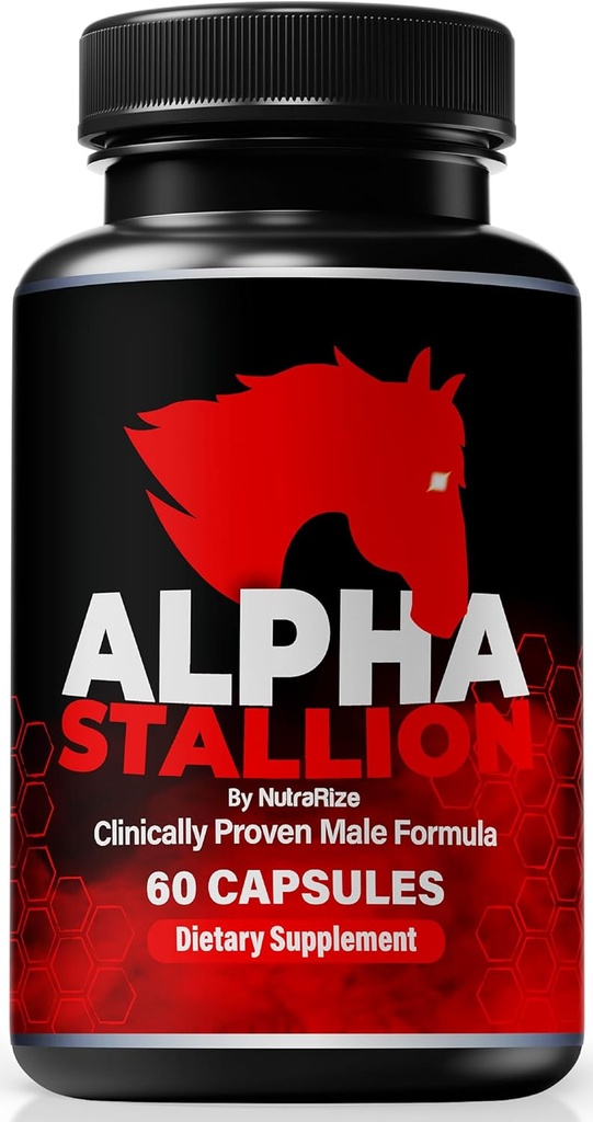 Alpha Hingst piller til mænd, Daglig ernæring Formel for mandlige ydeevne og tillid, Alle naturlige Alpha Hingst Kapsler til støtte for den samlede sundhed, officielle AlphaHingst Anmeldelser (60 Kapsler)