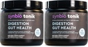 Synbio Tonik Prebiotics and Probiotics Powder | Berry Lemonade | Probiotics for Digestive Health | Daily Supplement | Improve Digestion and Bowel Motions | Boost Energy and Clarity | 2 Tubs