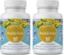 Perfect Supplements - Perfect Rhodiola Rosea - 60 kapsler - Natural Adaptogen supplement - Øger energi - Bedre fokus - 2 pakke