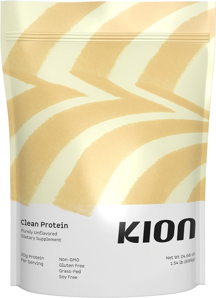 Kion Clean Protein Powder ttesmå 124; 30 Servere (Unflavored)