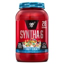 BSN SYNTHA- 6 Premium Protein Powder med 6 g Fiber, Whey Protein, Micellar Casein, Milk Protein Isolate Blend, 5g Fedt, Fruity Cereal, 28 Servere (Packaging May Vary)