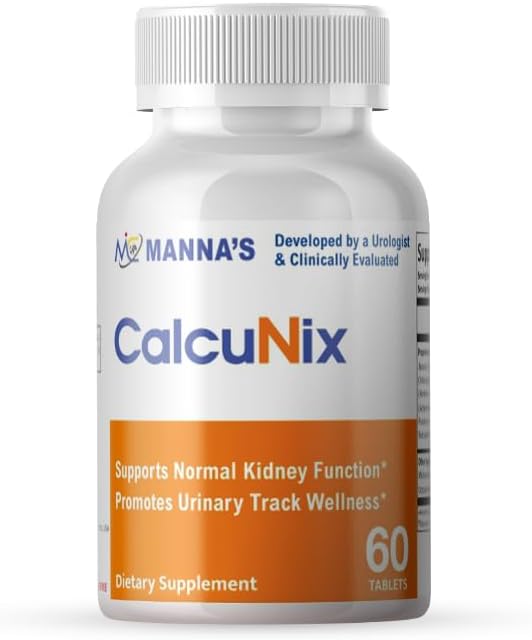 Manna CalcuNix Nyre Support Promoces Urinary Track 60 Tablets