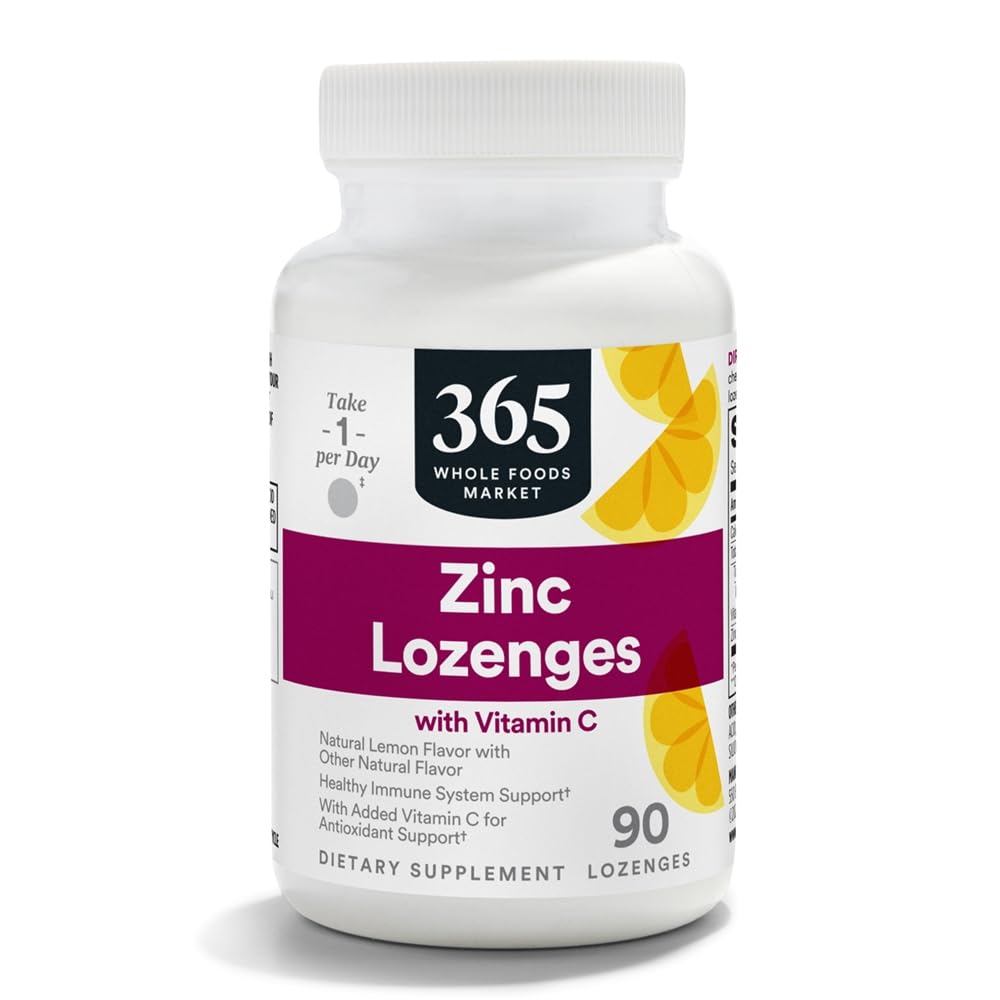365 af Whole Foods Market, Lounceenges Zink Vitamin C, 90 Greve