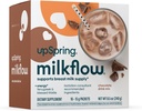 UpSpring Milkflow Energy Breastfeeding Supplement Drink Mix with Fenugreek, Chocolate Flavor, Lactation Supplement to Support Breast Milk Supply and B Vitamins, 16 Drink Mixes