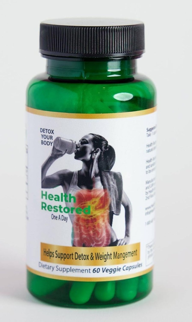 Sundhed Gendannelse Omfattende Detox & Wellness support til mænd og kvinder - Premium 100% Clinoptilolite Zeolite kapsler - Supplement Robust Health support med ingen tilsætningsstoffer