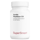 Supersmart - Arctic Plankton Oil 1000mg per dag (Patenteret) - Greater Nutrition Than Fish & Krill Oil Supplement - med Omega-3 Fedtsyrer, EPA, DHA & SDA; Non- GMO & Gluten Free - 60 Softgels
