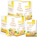 Energi- C Sugar Free Energy Lemon Ginger Multivitamin Drink Mix C 1000mg & Electrolytes - Naturlig Immunitet støtte med Real Fruit Juice Powders - Non-GMO Vegan & Gluten Free - 60 Greve
