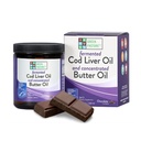 Grøn pasta smør olie / gæret torsk lever olie blandet gel - 6.4 oz.- (Chokolade)
