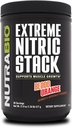 NutraBio Ekstrem Nitroc Stack, Nitroc Oxide og Cell Volumizing Formul- 30 Servere (blod Orange)