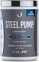 SteelFit Steel Pumpe Budd124; Advanced Pre Workout Powder & Nitric Oxide Supplemented 124; Blue Raspberry, 30 Servere Budding124; for Muscle Building & Recovery Budding124; Lavet med Peak ATP, Ashwagandha, & Electrolytes