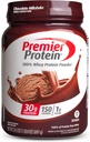 Premier Protein Powder, Chokolade Milkshake, 30g Protein, 1g Sukker, 100% Whey Protein, Keto Friendly, No Soy, Gluten Free, 24.5 oz (17 Servere)