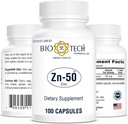 BioTech Pharmacal - Zn- 50- 100 Tælling