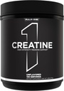 Regel 1 Creatinine Powder - Pure Mikroniseret Creatinine Monohydrat til high-Intensity Øvelse og Lean Body Mass Support, Flavored og Unflavored (130 Servere, Unflavored)