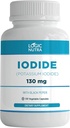Iodine (Potassium Iodide) 130 mg with 100 Vegetable Capsules