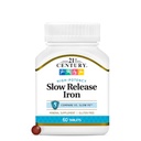 21. århundrede Slow Release Iron Tablets, 60 Greve (pakke med 3)