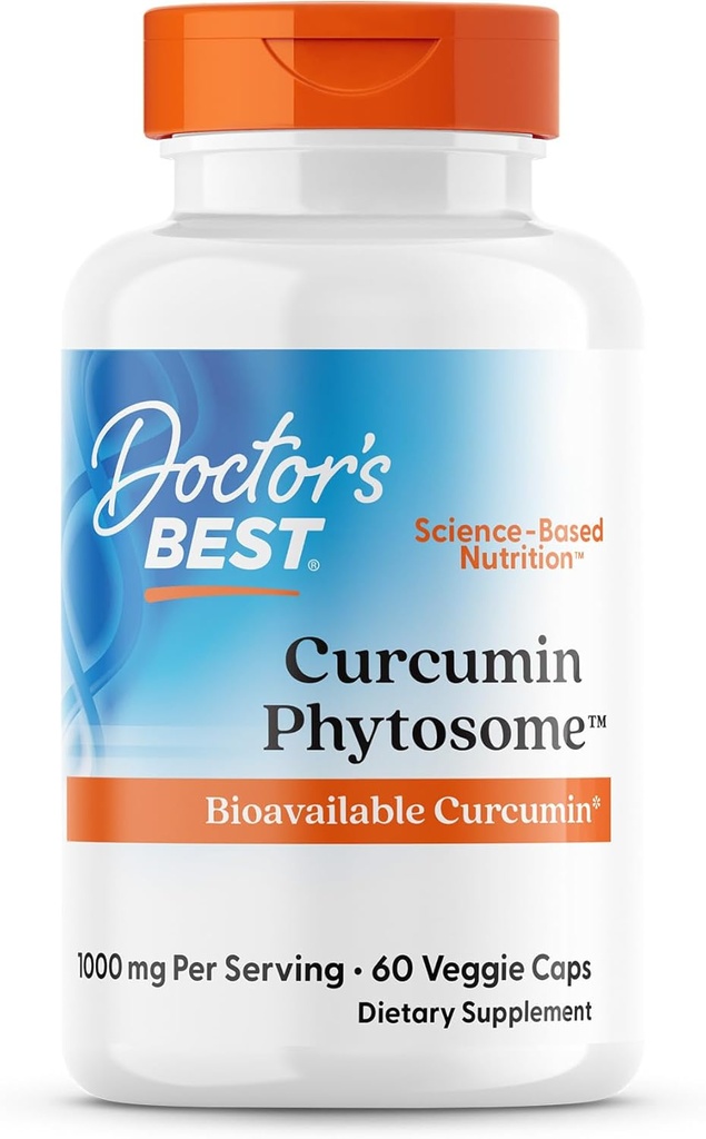 Læger Bedste Curcumin Phytosome, Biotilgængelig Curcumin, Non- GMO, Gluten Free, Soy Free, Vegan 60 Veggie Caps