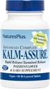 Natures Plus Kalm- Assure - 60 Bi- Layered Tablets - Understøtter Afslapning med Passionflower, GABA, Kamille & Magnesium - Gluten Free & Vegan - 60 Serveringer