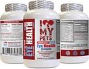 Jeg elsker mine PETS LLC hund øje supplement - hund øje sundhed kompleks - Premium Formel - Vet Anbefalet - hund Lutein - 1 flaske (60 Treats)