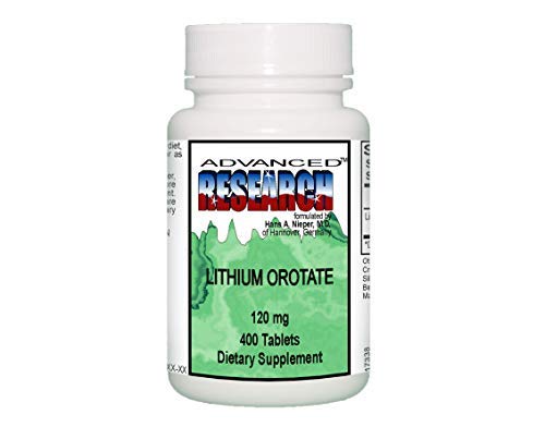 Dr. Hans Niepers Lithium Orot Tablets, 400Count