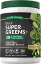 Nature 's Truth Super Greens Superfood Powder Supplemented 124; Fruit & Grøntsager Blend Buddy 124; Juice & Smoothie Mix 124; 9.88 oz Buddy 124; Vegan, Non- GMO & Gluten Free