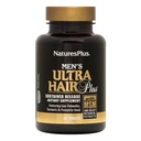 NaturesPlus Mænds Ultra Hår Plus, Vedvarende udgivelse - 60 tabletter - All- Natural Hår vækst supplement til mænd - fremmer Fuller, Healthere Hår - Gluten- Free - 30 Serveringer
