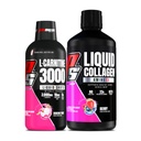PROSUPPS L- Carnitin 3000 Stimulant Free Liquid Shots (Dragon Fruit) Amino23 Liquid Collagen Shots (Berry) Bundle