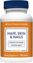 Den Vitamin Shoppe Hår, Hud og negle, med 400MCG af biotin, Støtte til sund vibrant hår, Sund hud & stærke negle (120 tabletter)