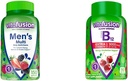 Vitafusion Voksen Gummy Vitaminer til mænd (Berry Smag) + Vitafusion Ekstra Styrke Vitamin B12 Gummy Vitaminer (Cherry Smag)
