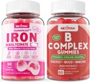 B-vitamin Complex Gummies & Iron Filled Gummies 26mg