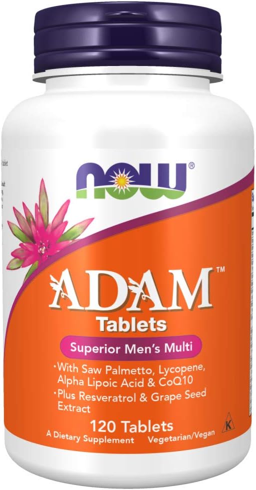 Nu Foods Adam mænds Multiple Vitamin 120 Tabs