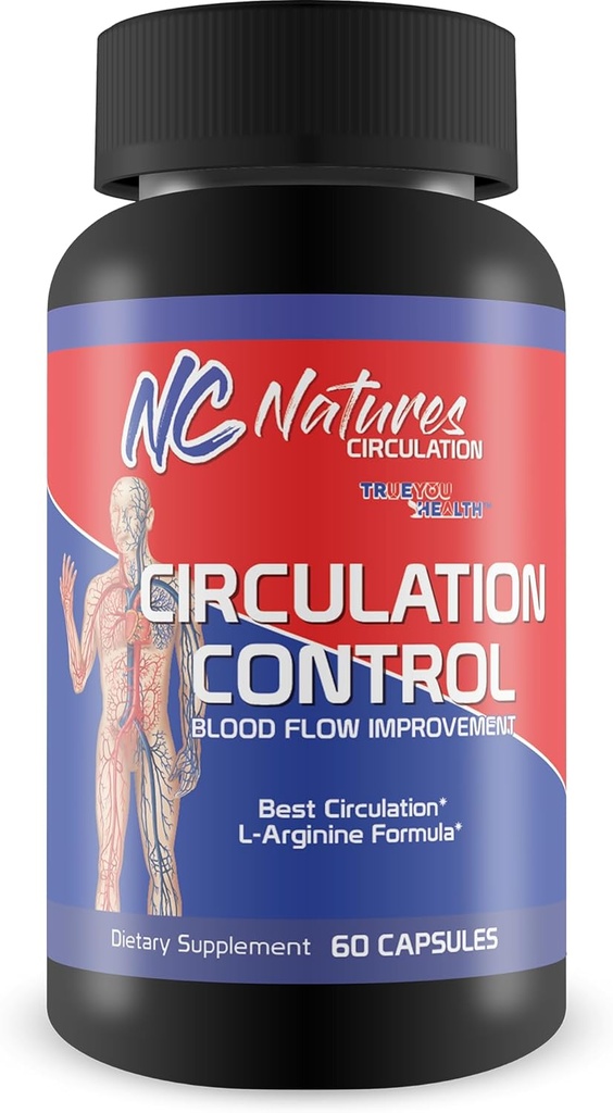 Circulations Control - Blood Flow Improvement - Krop & Ben Circulations Supplements - Blood Circulations Supplement - L- Arginin Formel For A Circulations Boost - Dårlig Circulations Supplements