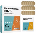 20 Greve Motion Syge Patches - Hurtig fungerende Relieves Svimmelhed fra søsyge og karsyge, Suit for bil og båd rides, Cruise og flyrejse Patches