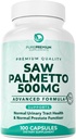 PurePremium Saw Palmetto 500 mg til mænd / kvinder - maksimal styrke Saw Palmetto ekstrakt Tabletter