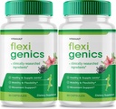Flexigenics Capsules, Flexigenics Supplement Pills, Flexigenics - Maksimal styrke, Flexi Genics Advanced Formel Pills, Flexi Genics All Natural Formel, Flexigenics Pills Anmeldelser (2 Pack)