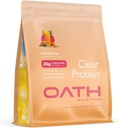Eath Nutrition Clear Whey Isolate Protein Powder, Island Mango, 20g Complete Protein per servering, Ingen tilsat sukker, Grass- Fed, 18 Servere