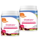 Zahler ChildCalm, Kosher Fruit Punch Chewable Magnesium for Kids - Natural Calm, Mood Support, og Afslapning - Calming Kids Magnesium Supplement Childrens Magnesium, (2 Pack)