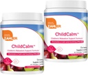 Zahler ChildCalm, Kosher Fruit Punch Chewable Magnesium for Kids - Natural Calm, Mood Support, og Afslapning - Calming Kids Magnesium Supplement Childrens Magnesium, (2 Pack)
