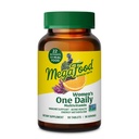 MegaFood Womens Multivitamin One Daily - Multivitamin for kvinder - C-vitamin, D-vitamin, jern & B-vitaminer - Knogler, Energi Metabolisme og immunforsvar - Vegetarisk, GlutenFree - 90 tabletter, 90 servering