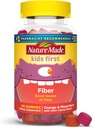 Nature Made Kids First Fiber Gummies, Fiber Supplement for Digestive Health Support, 60 Gummies, 30 Day Supply