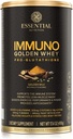 Essential Nutrition Immuno Whey - Hydrolyzed Whey Protein Powder, Whey Protein Isolate, 18g Protein Per Serving, Amino Acids, Glutathione Production - Turmeric Extract - Golden Milk - 17.4oz