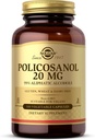 Solgar Policosanol 20 mg, 100 Vegetabilske kapsler - Understøtter hjerte sundhed - General Wellness - Vegan, Gluten Free, Dairy Free, Kosher - 100 Servere