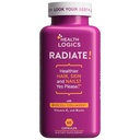 Health Logics Radiate Medic124; Hår Hud & Nails med Biotin, BioCell Collagen, C-vitamin, Hyaluronsyre Medic124; Klinisk vurderet til at reducere facial linjer, Wrinkles, Crows Feet & Promote fælles komfort