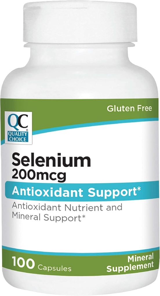 Selen 200 mcg kapsler