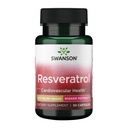 Swanson Resveratrol - Højere potens 250 Milligram 30 kapsler (1 pakke)