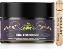 shilajit Pure Himalayan Organic - Gold Grade Shilajit Resin med økologiske ayurvediske urter i høj potens for energi, Styrke & Immunitet, 30 Bedste