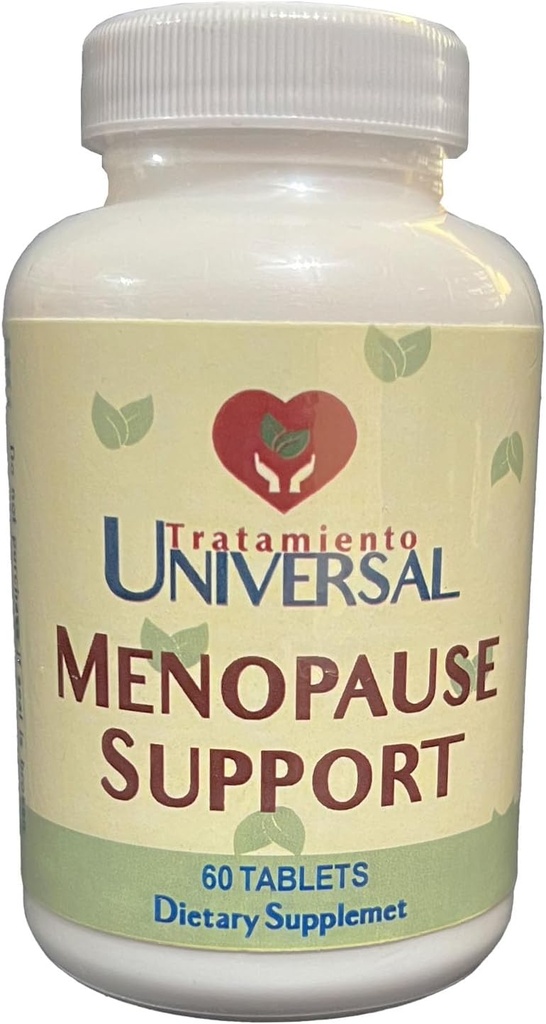 Menopause Support 90 tabletter á 124; Reducerer Hot Flashes, Aids Sleep, Combat Mood Swings • 124; Nedsætter Vaginal Tørhed • 124; Forbedrer hud hydrering • 124; 1 tablet to gange dagligt